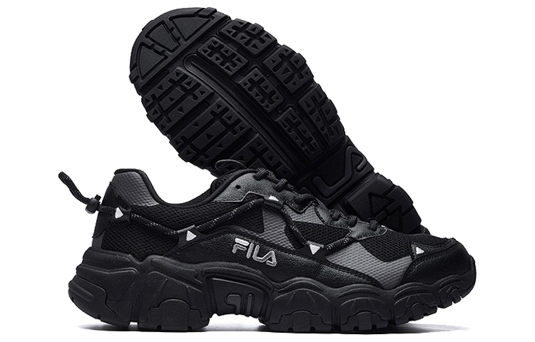 Purchase (W) FILA Cat Claw Sepatu Kasual Olahraga 'Hitam' F52W242110FBK