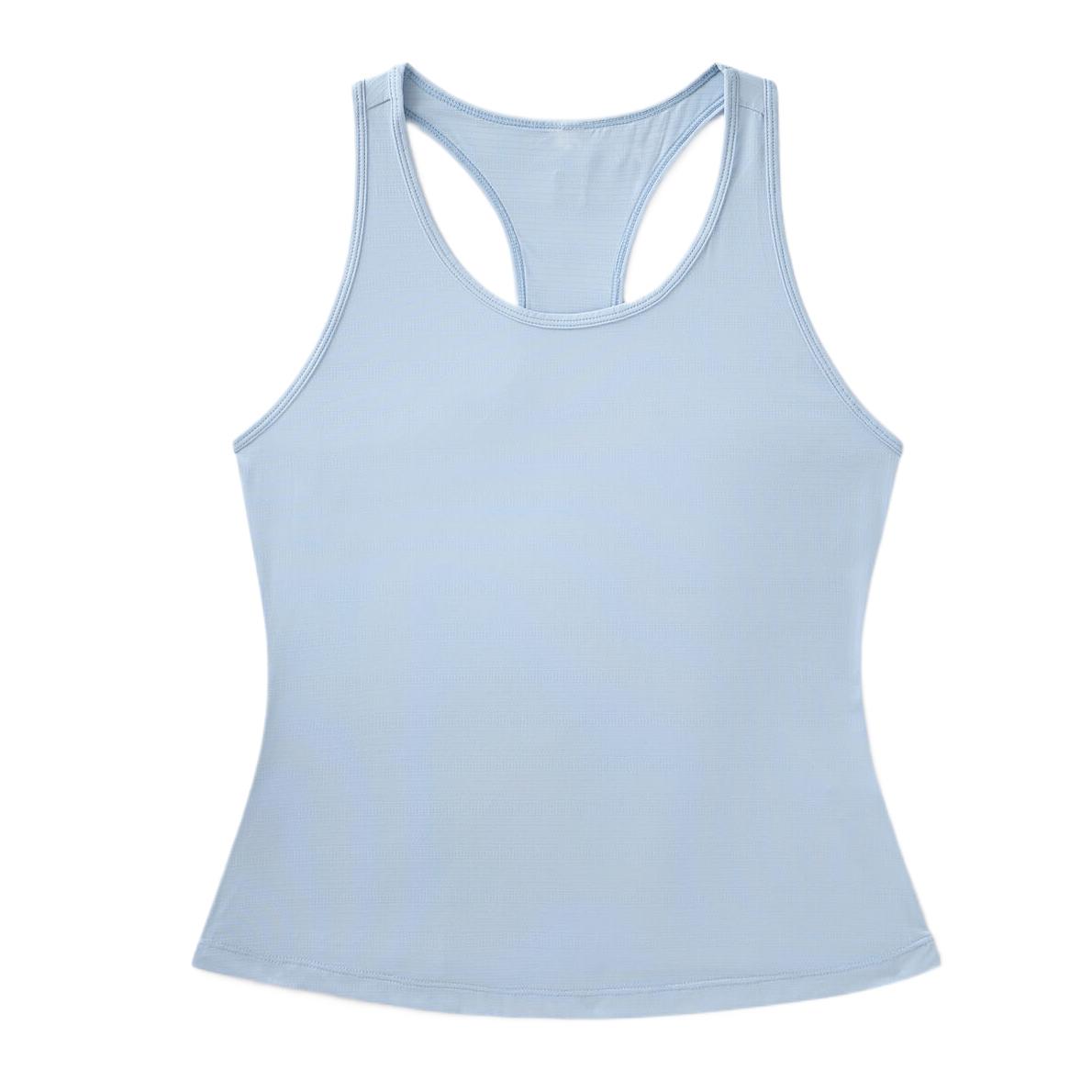(Women) FILA Challenger Mesh Tank Top Soft & Stylish - Sky Blue 403. TW511128-403