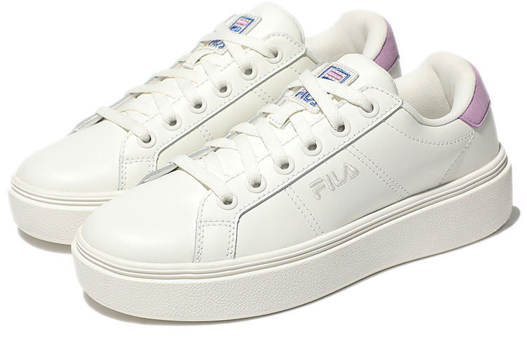Lookbook (W) FILA Sepatu Chunky 'Putih Ungu' 1TM01397D_151