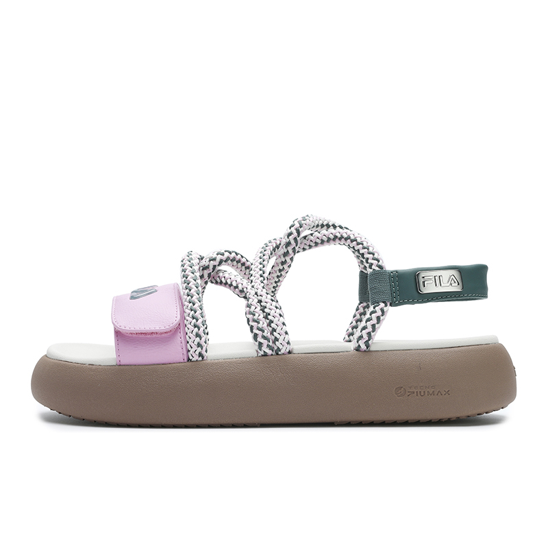 (Women) FILA Churro Lavender Pink Breathable Non-Slip Sandals. F12W421404FPM