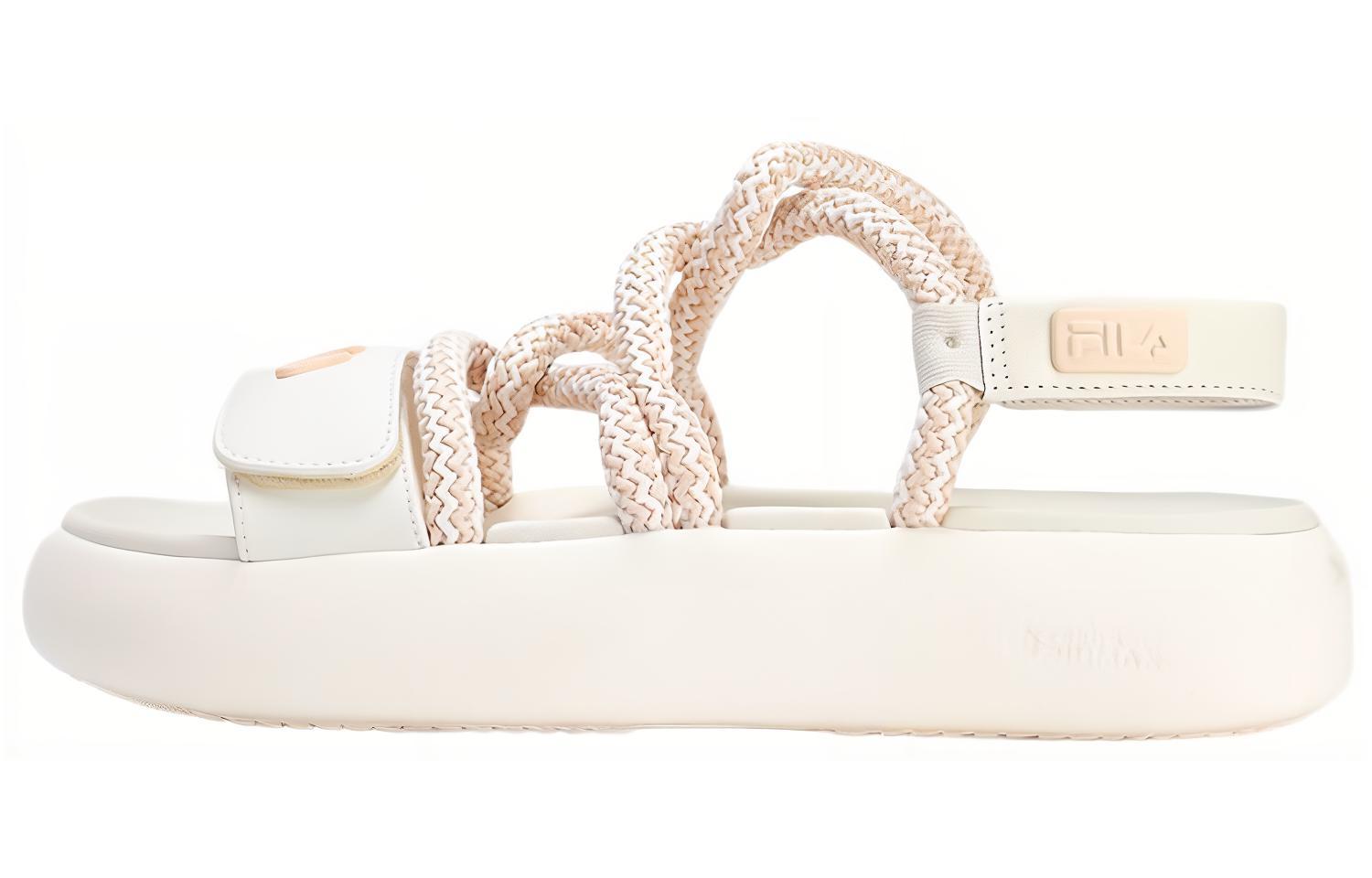 (Women) FILA CHURRO Sandals 'White Pink' F12W321402FGB