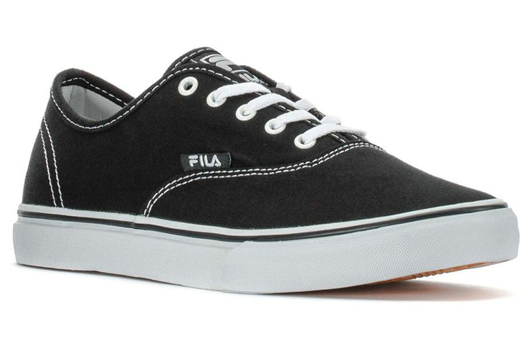 Lookbook (W) (レディース) FILA クラシックキャンバスローカット 'ブラック＆ホワイト' 5SC10134-018 5SC10134-018