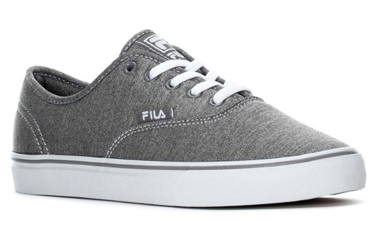 Lookbook (W) （女性用）FILA クラシック キャンバス ロー 'グレーホワイト' 5SC60590-063 5SC60590-063