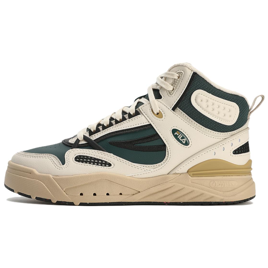 (Women) FILA Classic High-Top Sneakers 'Botanical Garden Green/Foam White' F12W341214FBP