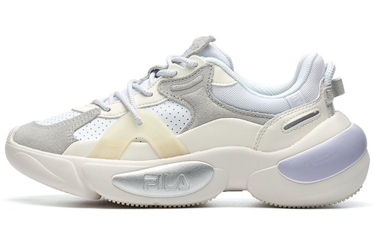 (Women) FILA Cloud 'White Gray Purple' F12W211110FWG
