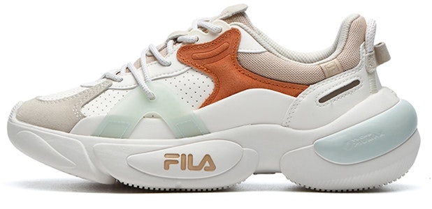 (W) FILA Cloud 'Blanco Naranja Rosa' F12W211110FST Buy (W) FILA Cloud 'Blanco Naranja Rosa' F12W211110FST