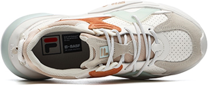 (W) FILA Cloud 'Blanco Naranja Rosa' F12W211110FST Lookbook (W) FILA Cloud 'Blanco Naranja Rosa' F12W211110FST