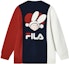 Lookbook (W) FILA CNY バニーコレクション Vネックニットセーター ウィメンズ スモーキーブルー. F11W319407F-DB