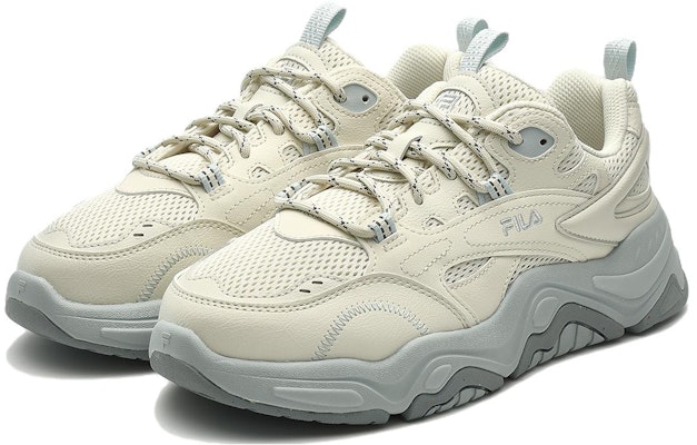 (W) FILA Collina Sneakers 'Putih Krim Biru Abu' F12W332121FWP Order (W) FILA Collina Sneakers 'Putih Krim Biru Abu' F12W332121FWP