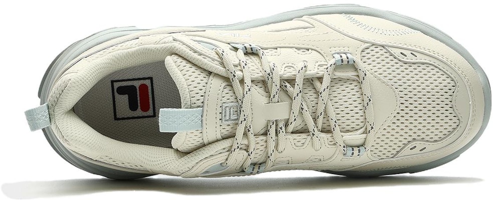 (W) FILA Collina Sneakers 'Putih Krim Biru Abu' F12W332121FWP Shop (W) FILA Collina Sneakers 'Putih Krim Biru Abu' F12W332121FWP