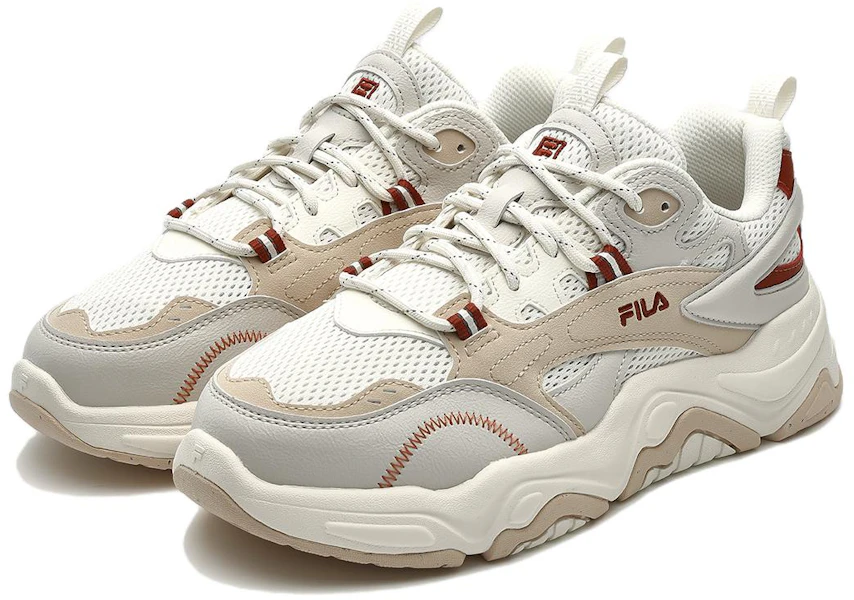 (W) FILA Collina Sneakers 'Putih Kelabu Beige' F12W332121FWM Lookbook (W) FILA Collina Sneakers 'Putih Kelabu Beige' F12W332121FWM