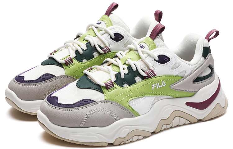 Order (W) Sepatu Olahraga FILA Collina 'Putih Abu Hijau' F12W312117FMB