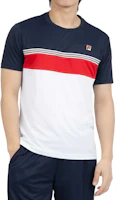 (Women) FILA Colorblock Pullover Tennis Shirt Short Sleeve FI534EM022527 (Women) FILA Colorblock Pullover Tennis Shirt Short Sleeve FI534EM022527