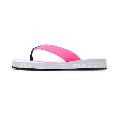 (W) FILA CORE FASHION Slippers 'Pink White'