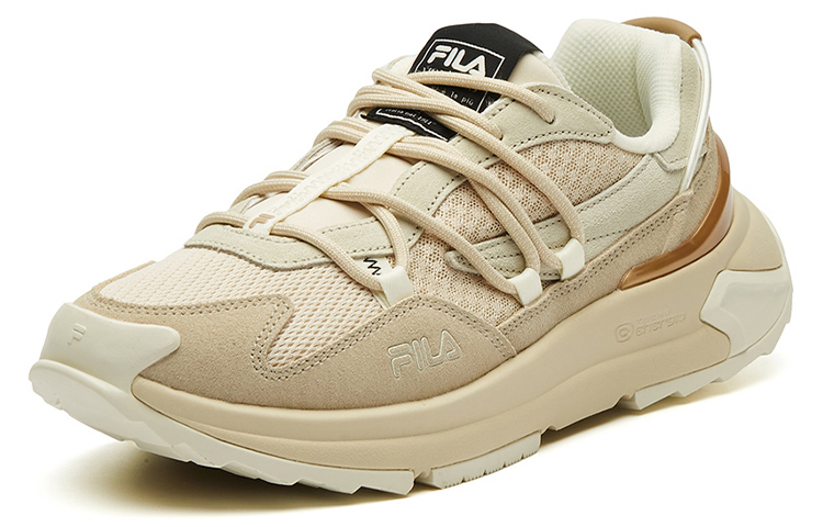 Lookbook (W) FILA Corsa Low Chunky Sneakers Beige Kasut Tebal Beige F12W134145FAN
