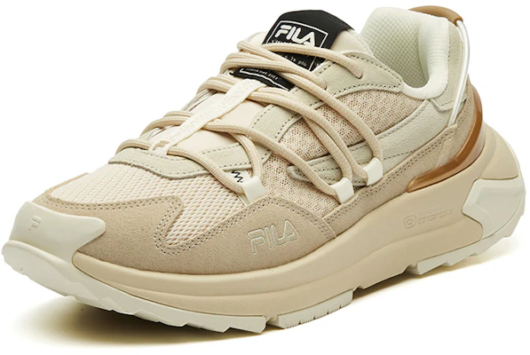 (W) FILA Corsa Low Chunky Sneakers Beige Kasut Tebal Beige F12W134145FAN Lookbook (W) FILA Corsa Low Chunky Sneakers Beige Kasut Tebal Beige F12W134145FAN