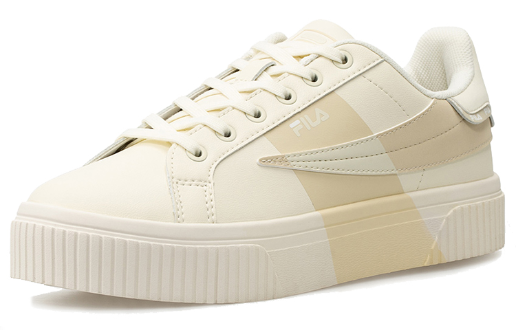 Order (W) FILA Court Deluxe Freizeitschuhe Beige/Gelb T12W034301FSS