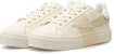 (W) Kasut Santai FILA Court Deluxe Beige/Kuning T12W034301FSS