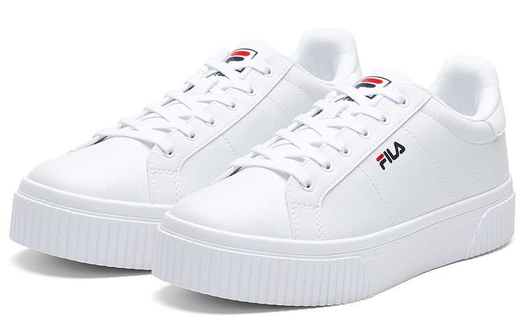 Order (W) FILA Court Deluxe Low-Kasut Kasual Putih T12W024301FWT