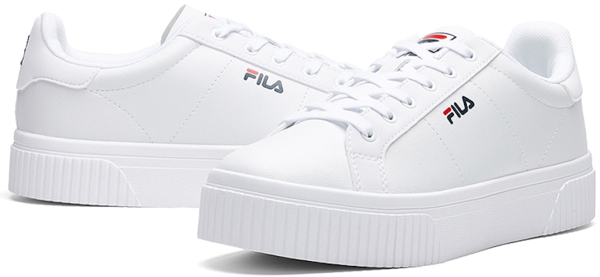 (Women) FILA Court Deluxe Low-Casual Shoes White T12W024301FWT Lookbook (Women) FILA Court Deluxe Low-Casual Shoes White T12W024301FWT