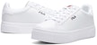 (W) FILA Court Deluxe Low-Kasut Kasual Putih T12W024301FWT