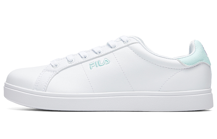 (Women) FILA Court Deluxe Low-top Sneakers White/Green T12W014302FWF