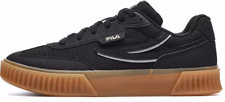 (Women) FILA Court Deluxe Low 'Black' F12W242204FBK (Women) FILA Court Deluxe Low 'Black' F12W242204FBK