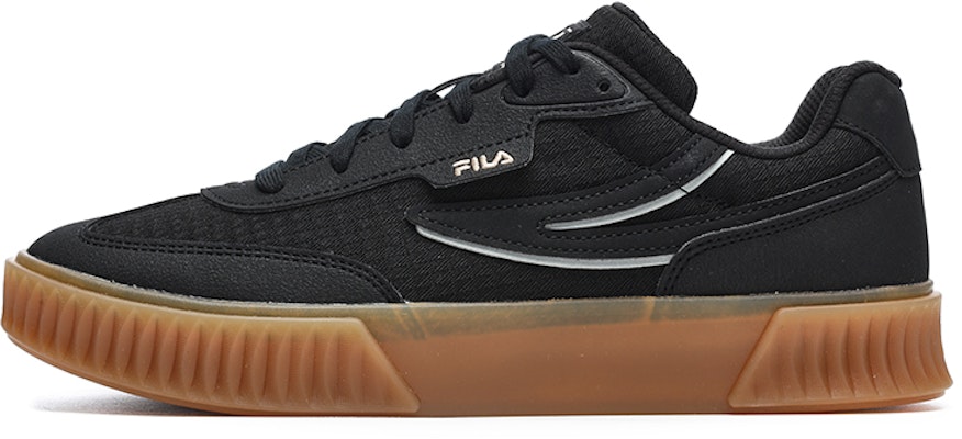 (Women) FILA Court Deluxe Low 'Black' F12W242204FBK Buy (Women) FILA Court Deluxe Low 'Black' F12W242204FBK