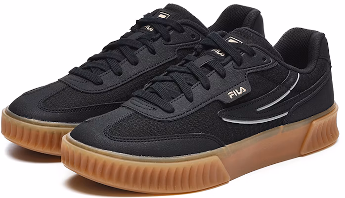 (W) FILA Court Deluxe Low 'Hitam' F12W242204FBK Order (W) FILA Court Deluxe Low 'Hitam' F12W242204FBK