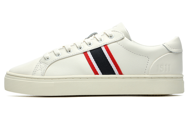 (W) FILA Low-Top Sneakers 'White Red Black'