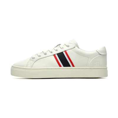 (W) FILA Low-Top Sneakers 'White Red Black'