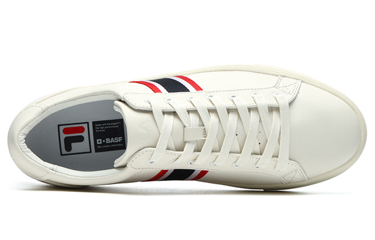 (W) FILA Low-Top Sneakers 'White Red Black' 圖 3