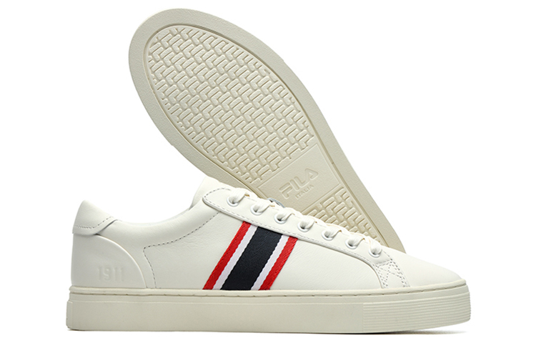 (W) FILA Low-Top Sneakers 'White Red Black' 圖 5