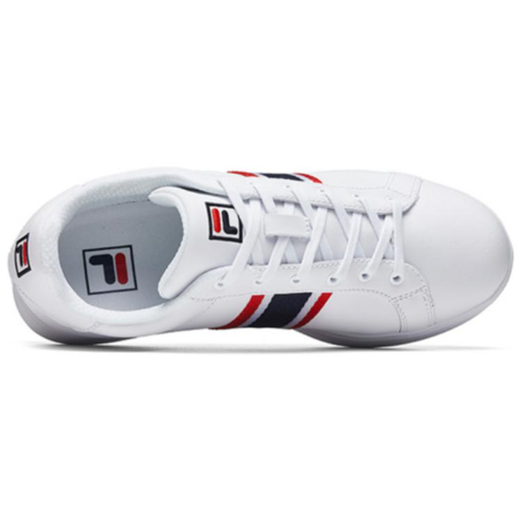 Shop (W) FILA Court Deluxe Low ''Blanc'' F12W034302FWT,F12W014301FWT