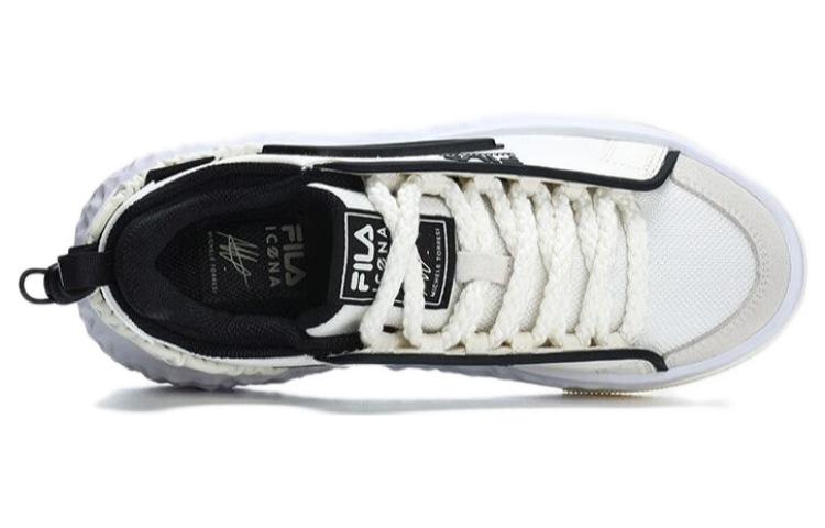 Lookbook FILA斐樂 輕便透氣 低筒 板鞋 女款 白黑