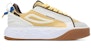 (W) FILA Court Deluxe Low 'Putih Coklat Kuning' F12W323201FYA