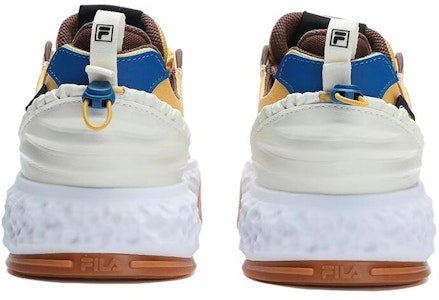 (W) 斐乐 Court Deluxe 低帮'白棕黄' F12W323201FYA Shop (W) 斐乐 Court Deluxe 低帮'白棕黄' F12W323201FYA