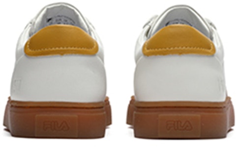 (W) FILA 低帮运动鞋 白色/咖啡色 F12W216209FBA Shop (W) FILA 低帮运动鞋 白色/咖啡色 F12W216209FBA