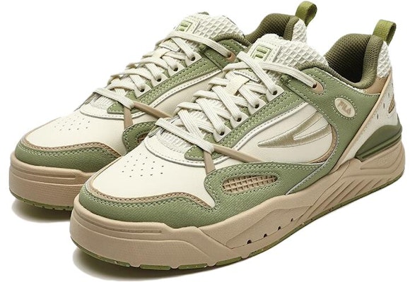 (W) FILA SLAM 22 (白・緑・茶) F12W341208FWB Order (W) FILA SLAM 22 (白・緑・茶) F12W341208FWB