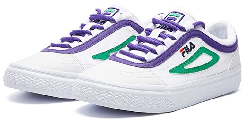(W) Sepatu Santai Ringan FILA Putih/Hijau/Ungu F12W034423FWG Order (W) Sepatu Santai Ringan FILA Putih/Hijau/Ungu F12W034423FWG