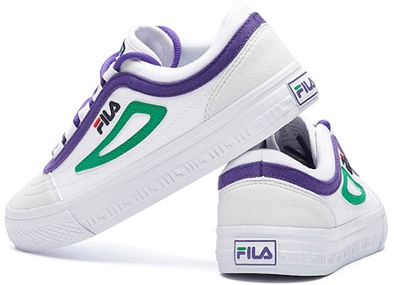 (W) Sepatu Santai Ringan FILA Putih/Hijau/Ungu F12W034423FWG Lookbook (W) Sepatu Santai Ringan FILA Putih/Hijau/Ungu F12W034423FWG