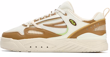 (Women) FILA Court Deluxe Low 'White Tan' F12W321203FAC (Women) FILA Court Deluxe Low 'White Tan' F12W321203FAC