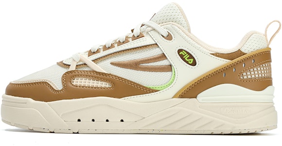 (W) FILA Court Deluxe Low 'Putih Tan' F12W321203FAC Buy (W) FILA Court Deluxe Low 'Putih Tan' F12W321203FAC