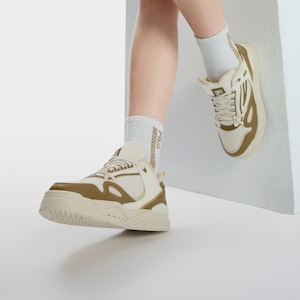 (W) FILA Court Deluxe Low 'Putih Tan' F12W321203FAC Details for (W) FILA Court Deluxe Low 'Putih Tan' F12W321203FAC