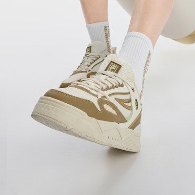 (W) FILA Court Deluxe Low '白色棕色' 低帮板鞋 F12W321203FAC Sizing (W) FILA Court Deluxe Low '白色棕色' 低帮板鞋 F12W321203FAC