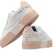(W) FILA Court Deluxe Platform Sneakers Putih/Merah Jambu T12W034301FWS