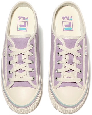 (W) FILA Court Deluxe Slip-On 'Versi Korea Ungu' 1XM01593D_110 Shop (W) FILA Court Deluxe Slip-On 'Versi Korea Ungu' 1XM01593D_110