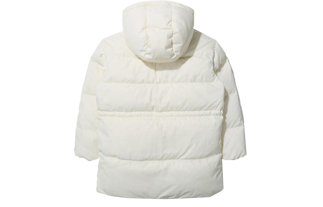 Lookbook (W) FILA 米白色純色連帽拉鍊外套 FS2DJD4151F-CRM