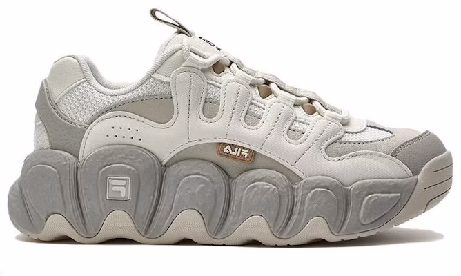 (Women) FILA CROISSANT Chunky Sneakers 'Grey White' F12W342103FTO Order (Women) FILA CROISSANT Chunky Sneakers 'Grey White' F12W342103FTO