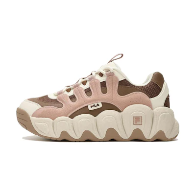 (W) FILA CROISSANT Chunky Sneakers 'Pink Brown'